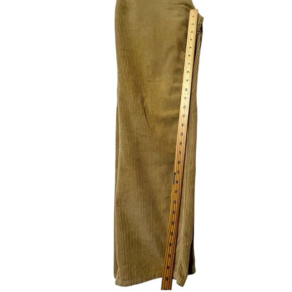 Aritzia Denim Forum Joni Corduroy Pants Women’s Size 27 Tan High Rise Loose Fit - Picture 15 of 15